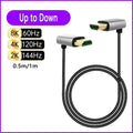 8K 90 degree HDMI 2.1V Cable Cord 8K 60Hz 4K 120Hz 48Gbps EARC ARC HDCP Ultra High Speed HDR for HD TV Laptop Projector PS4 PS5
