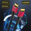 CYANMI 10K 8K HDMI Cable 2.1 48Gbps, 3D 8K60 4K120Hz HDMI Cord eARC HDR10 HDCP 2.2&2.3 Compatible with Roku TV/PS5/HDTV/Blu-ray