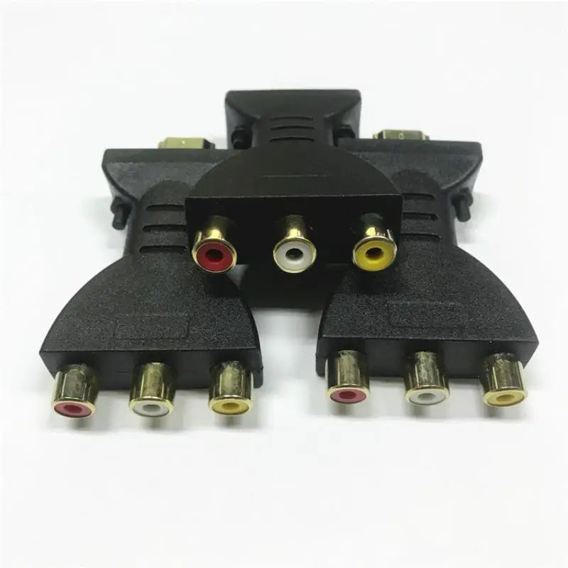 HDMI2AV Digital Signal HDMI To 3 RCA Red/White/Yellow Audio Adapter Component Converter Video For HD TV DVD Projector Computer