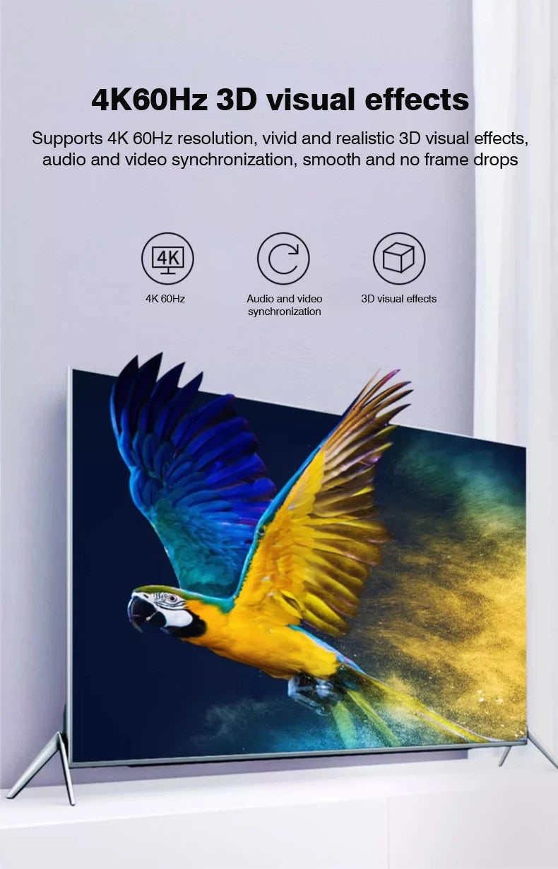 Lightning to HDMI adapter 4K HD For iPhone 14 13 12 Connection HDTV Monitor Projector Display Synchronous Audio 2M Cable