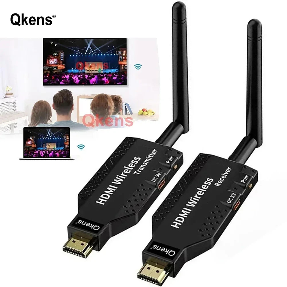HD 50M Wireless HDMI Transmitter and Receiver
