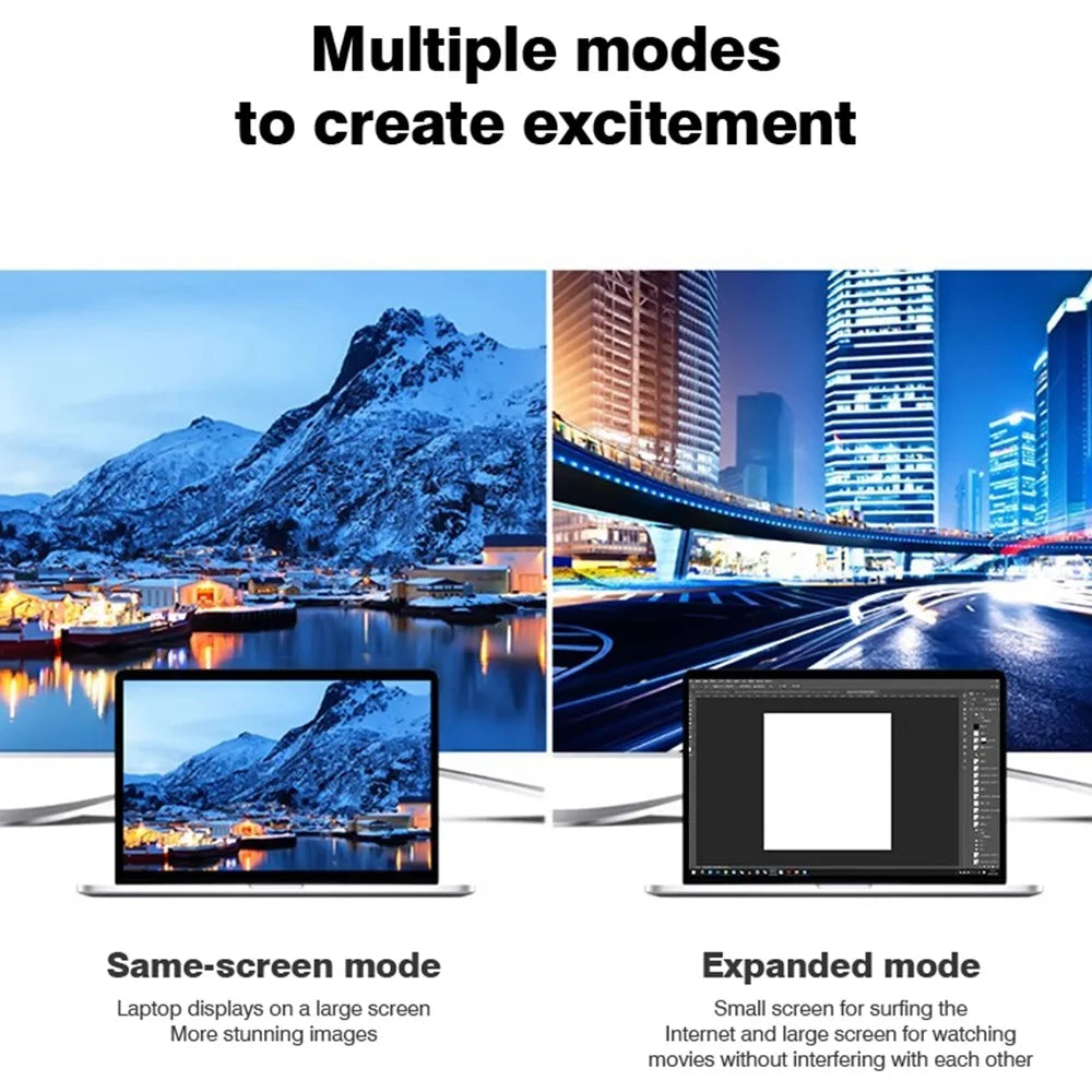Lightning to HDMI adapter 4K HD For iPhone 14 13 12 Connection HDTV Monitor Projector Display Synchronous Audio 2M Cable
