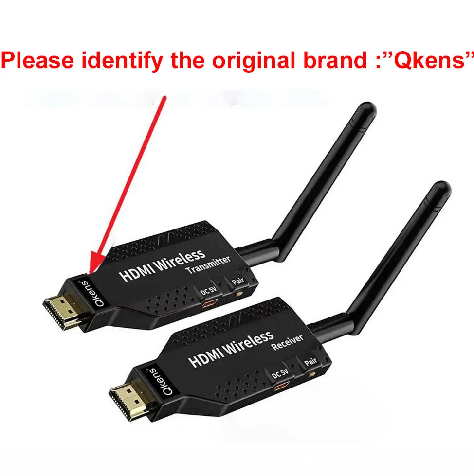 HD 50M Wireless HDMI Transmitter and Receiver