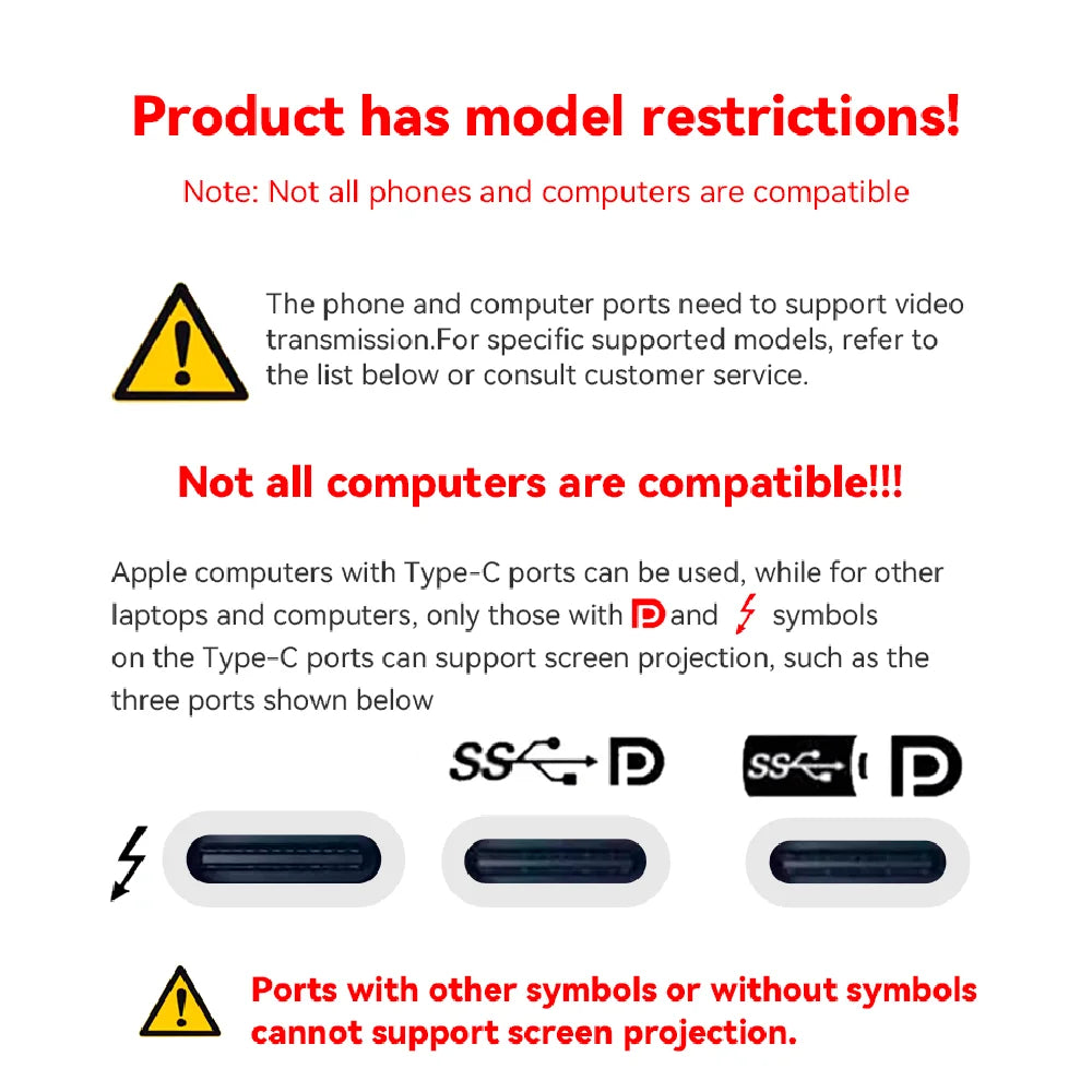 Type C to HDMI Extension Cable 8K@60Hz 4K@120Hz C to HDMI Adapter 32.4Gbps For Laptop MacBook PC Phone to TV Monitor