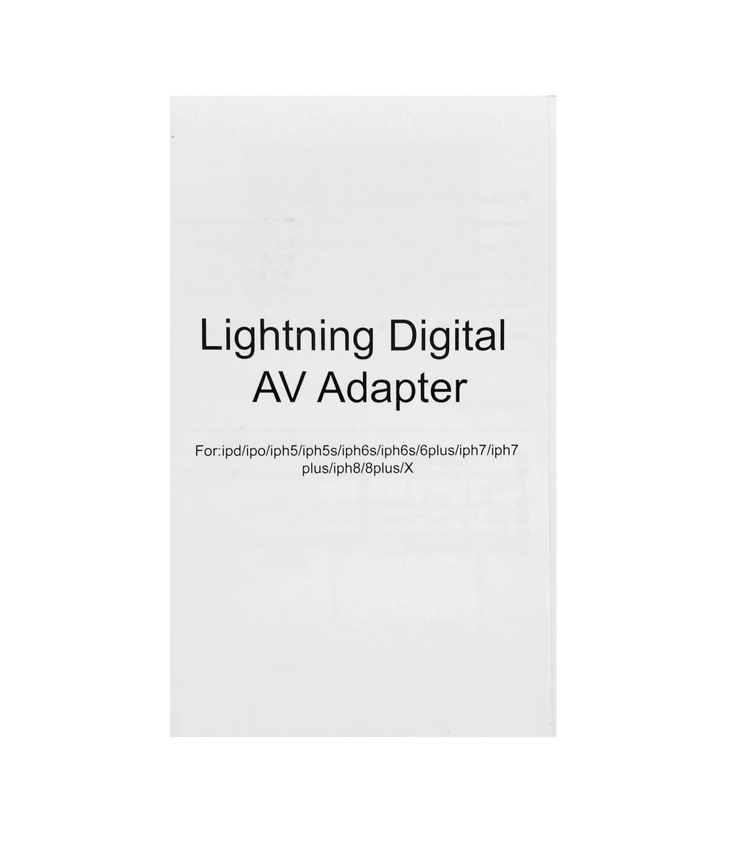 AIRSKY Lightning to PD HDMI Docking Station Hub for Iphone IPad IOS 8 9 10 11 12 13 14 15 Mirroring Live Streaming Screen Rotate