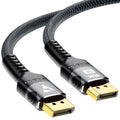 DisplayPort Cable 16K DP 2.1 Cable 16k@30Hz 8K@60Hz,4K@144Hz,HBR3 Support 80Gbps,HDCP 2.2, HDR10 for Gaming Monitor Graphics PC