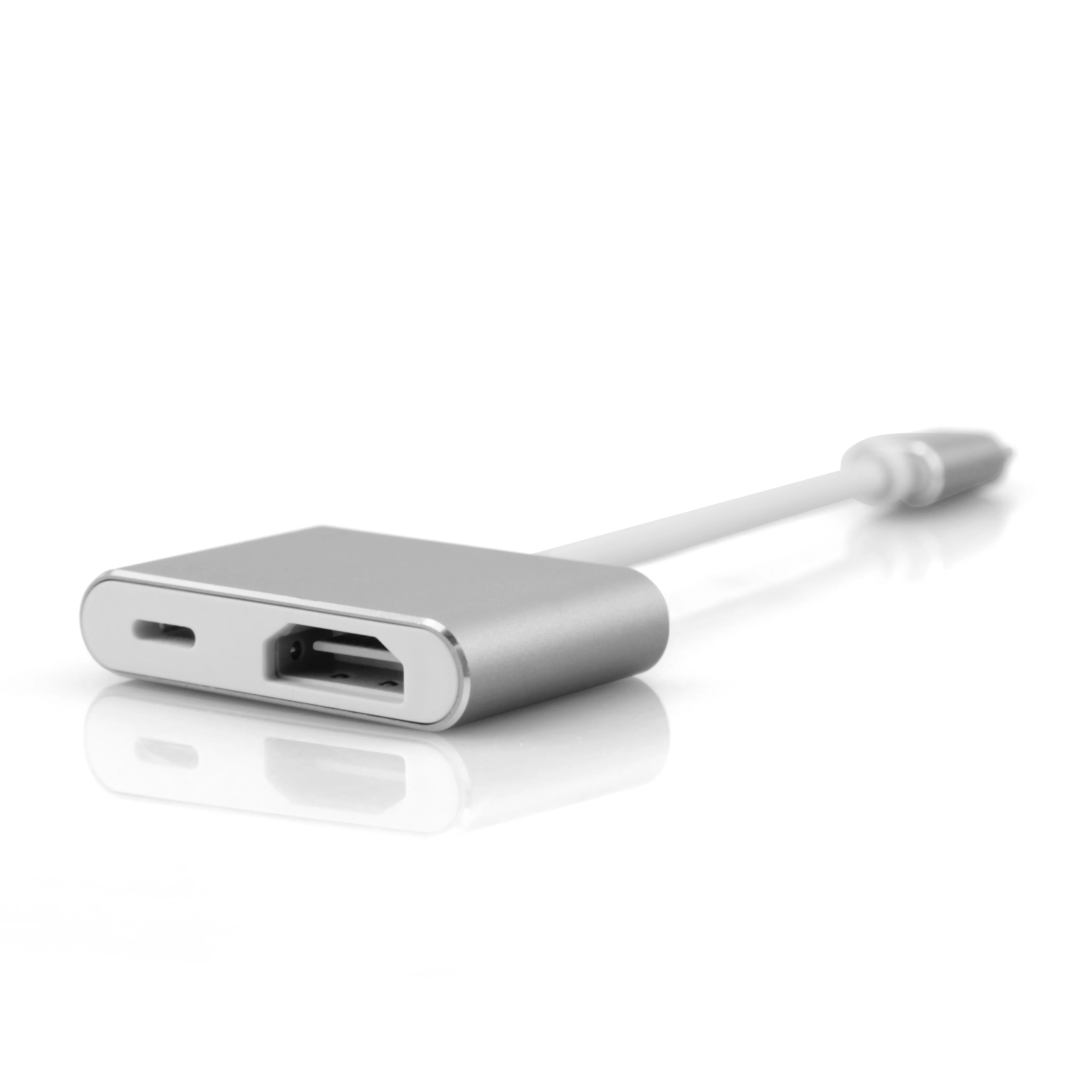 AIRSKY Lightning to PD HDMI Docking Station Hub for Iphone IPad IOS 8 9 10 11 12 13 14 15 Mirroring Live Streaming Screen Rotate