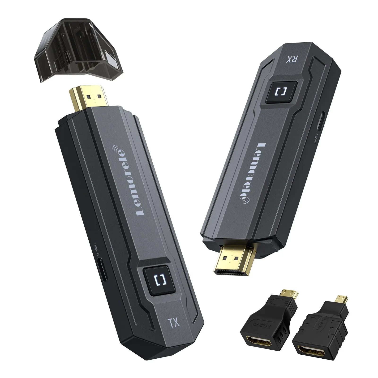 Wireless HDMI Transmitter Receiver, 1080P Display, Dongle Extender, AV Adapter for Laptop, TV, Projector, Monitor, Live Stream